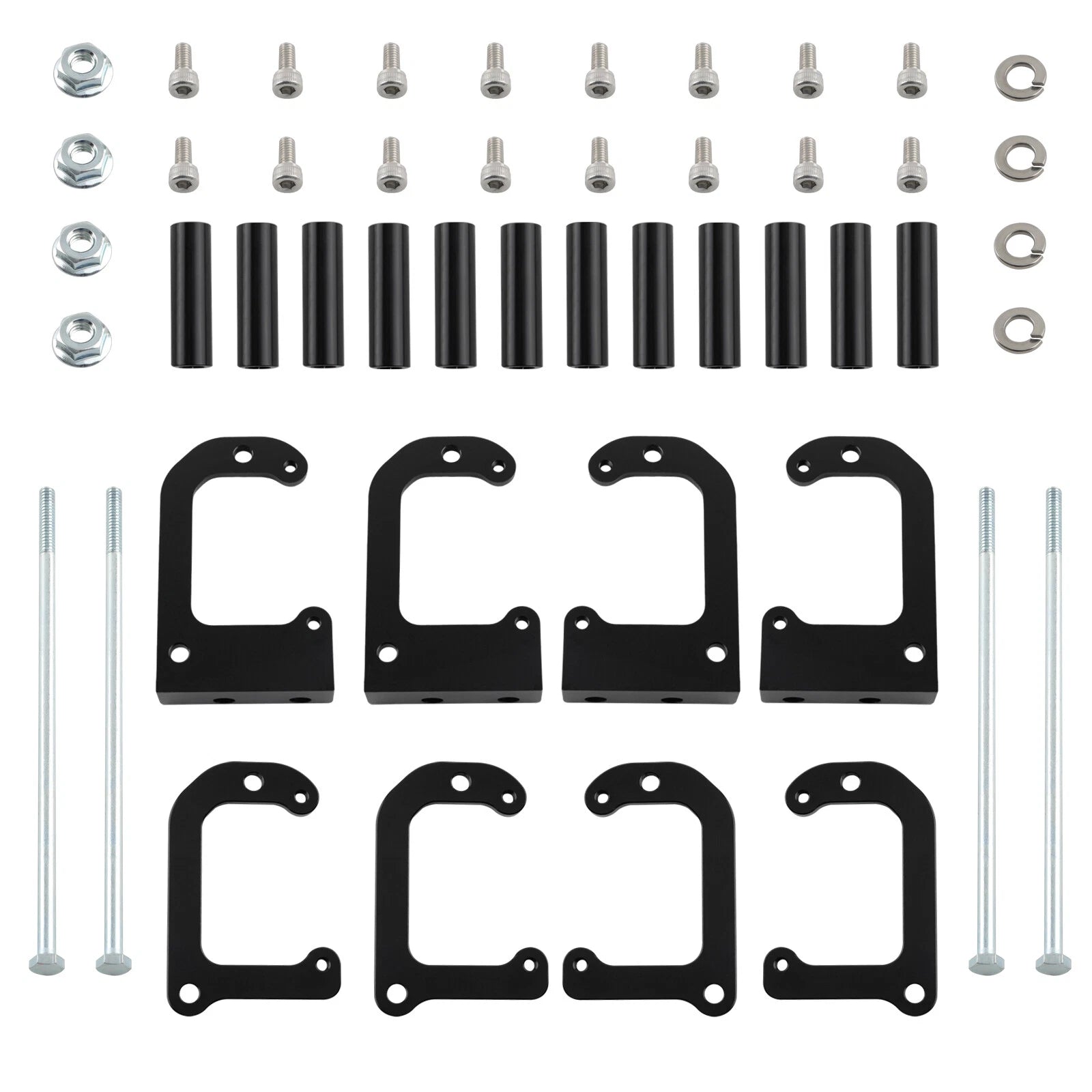 Remote Mount Coil Relocation Brackets Bolts Kit for LS Swap Truck (2010–2014)