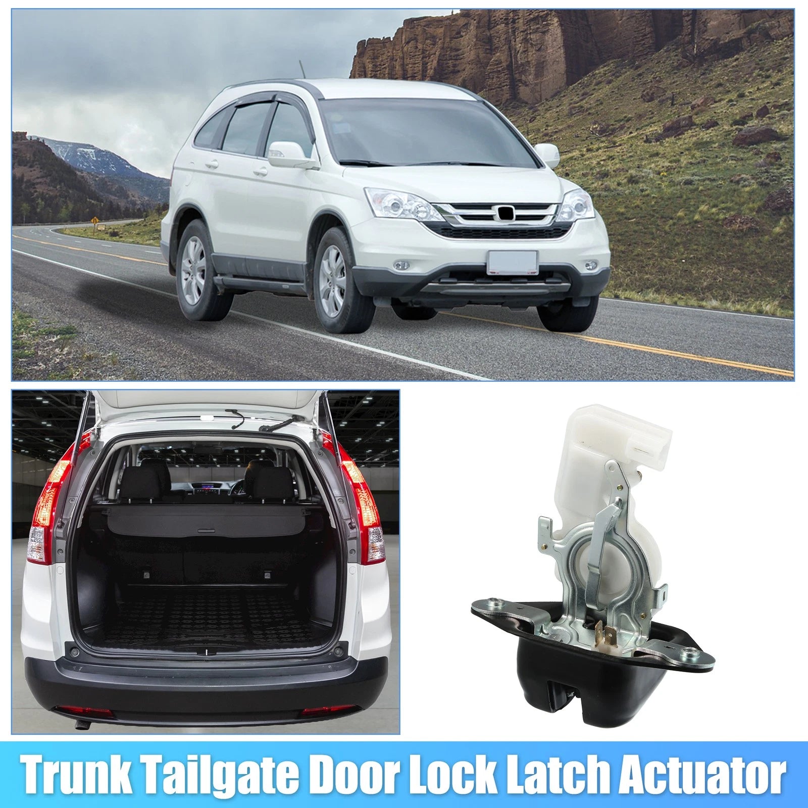 Tailgate Trunk Latch Lock Actuator 74800-SMG-G01 for Honda CR-V (2007–2011)