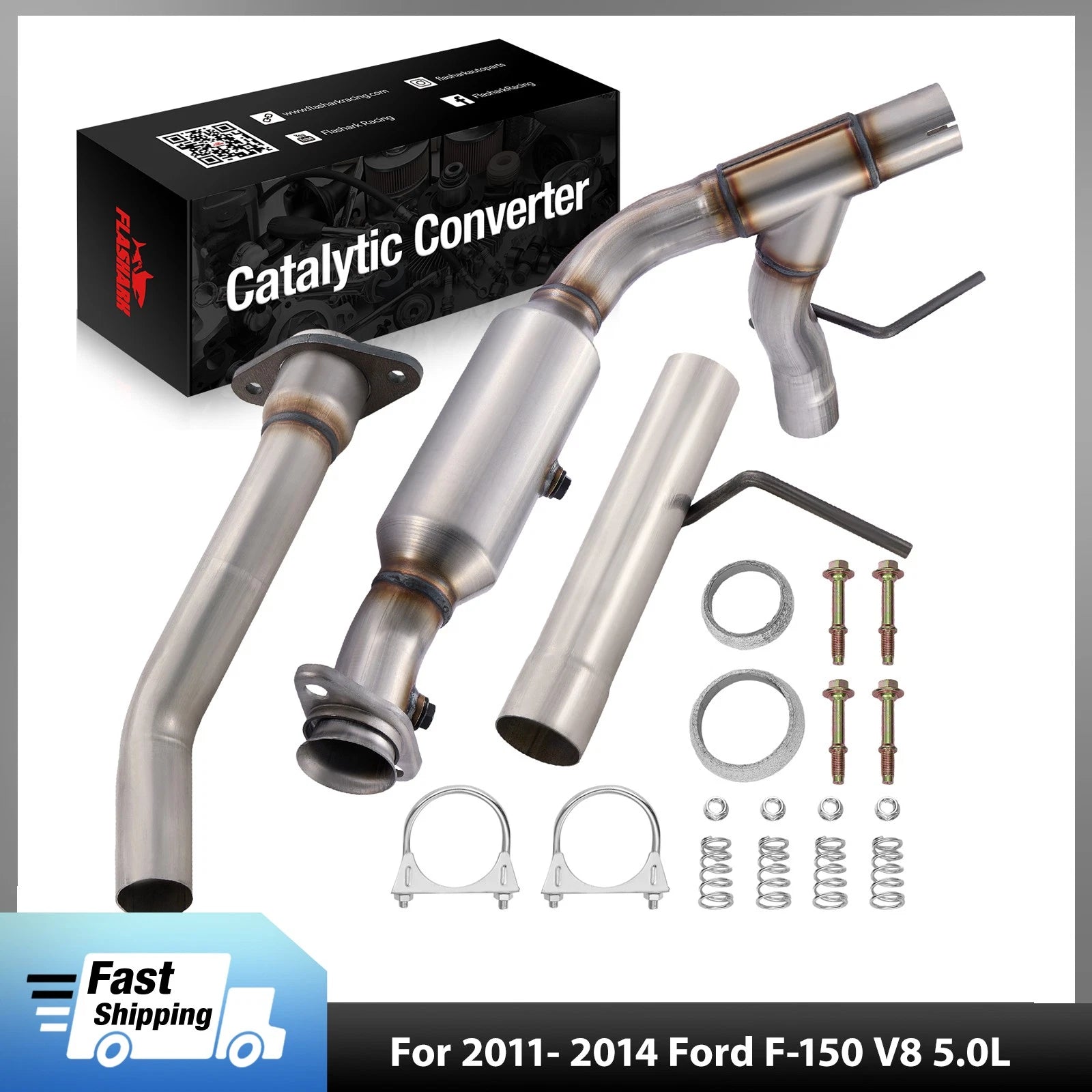 Right Catalytic Converter for Ford F-150 (2011–2014)