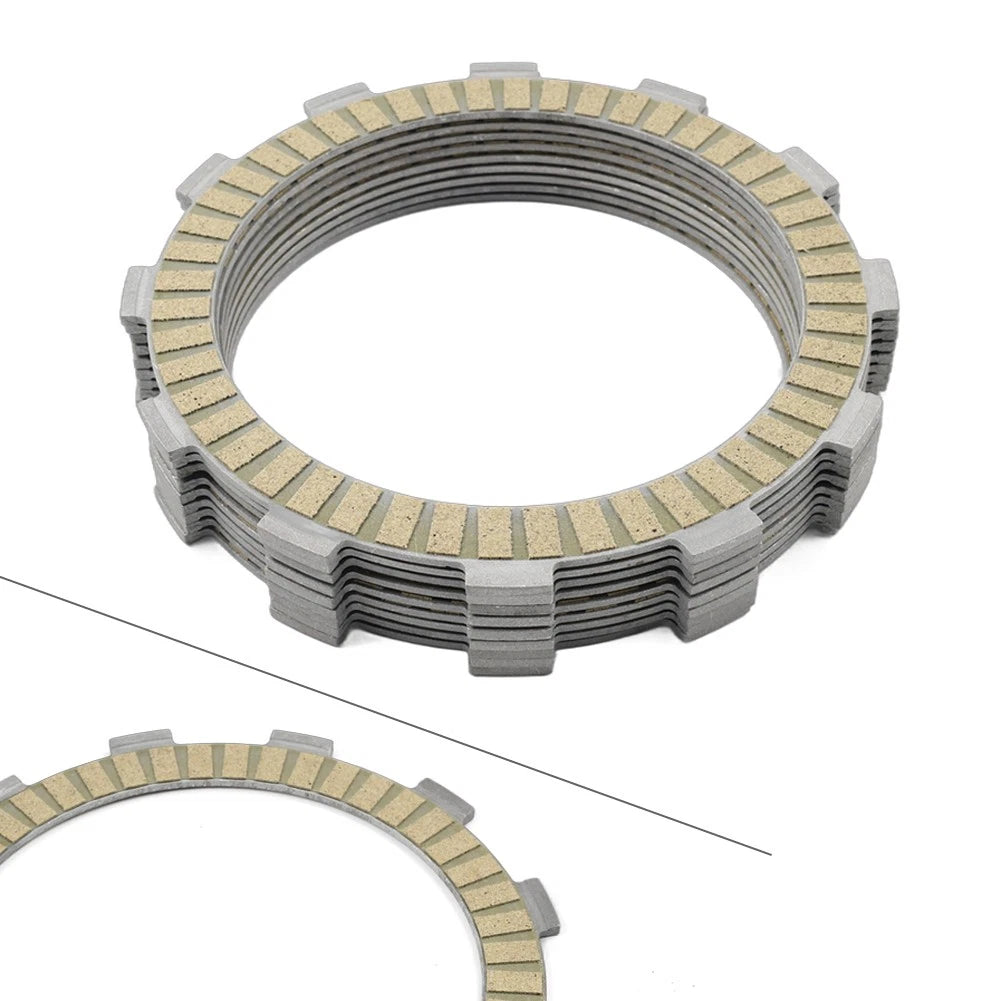 Clutch Friction Disc Plate Kit for Suzuki GS1000G (1980–1981), GS1100E (1980–1983), GS1150