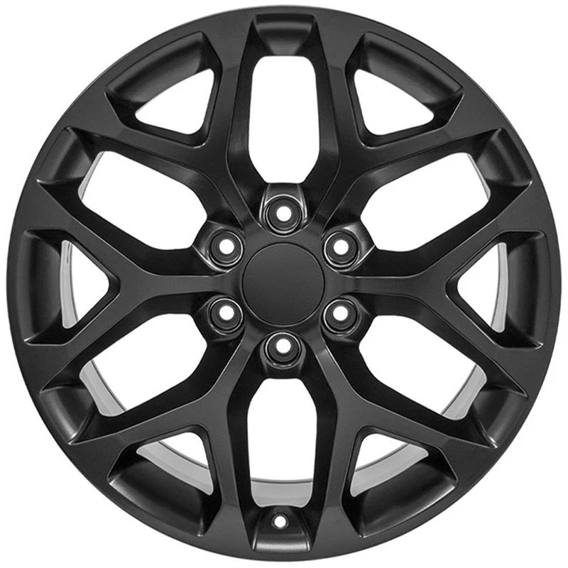 20 Inch Satin Black Wheel Replacement for 2003–2014 GMC Savana 1500