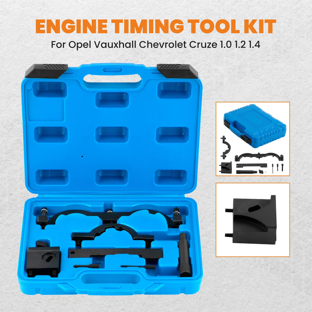 Turbo Engine Timing Tools Kit for Opel Vauxhall Chevrolet 1.0 1.2 1.4 (2010–2020)