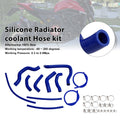 Silicone Radiator Coolant Hose for Ducati Monster 937 (2021–2025) Blue#13
