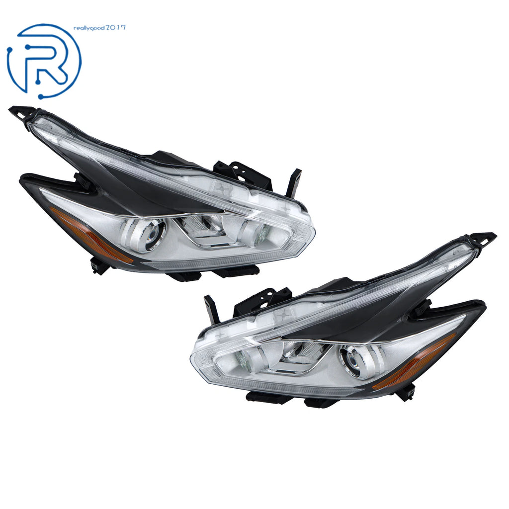 Set of 2 LED Headlamps for Nissan Murano (2015–2018)