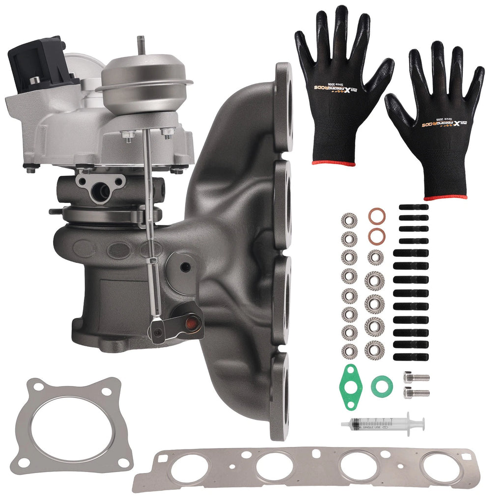 Turbocharger for Audi A4 Quattro A6 2.0T (BWE BGB 2002–2008) 53039880087 06D145701D