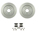 Bosch Rear Disc Brake Rotors & Ceramic Brake Pads Kit for Five Hundred (2005–2007)