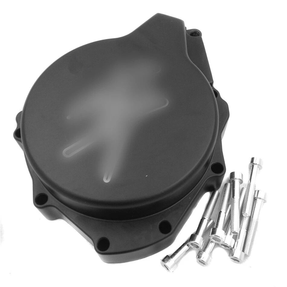 Engine Stator Cover for Suzuki GSXR1300 Hayabusa (1999–2020) Black Left Side