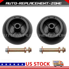 2 Deck Wheels + Hardware for Exmark Toro (103-3168, 103-4051, 1-603299, K5371-42110)