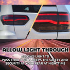Gloss Black Tail Light Lamp Cover Trim for Jeep Grand Cherokee (2014-2021)