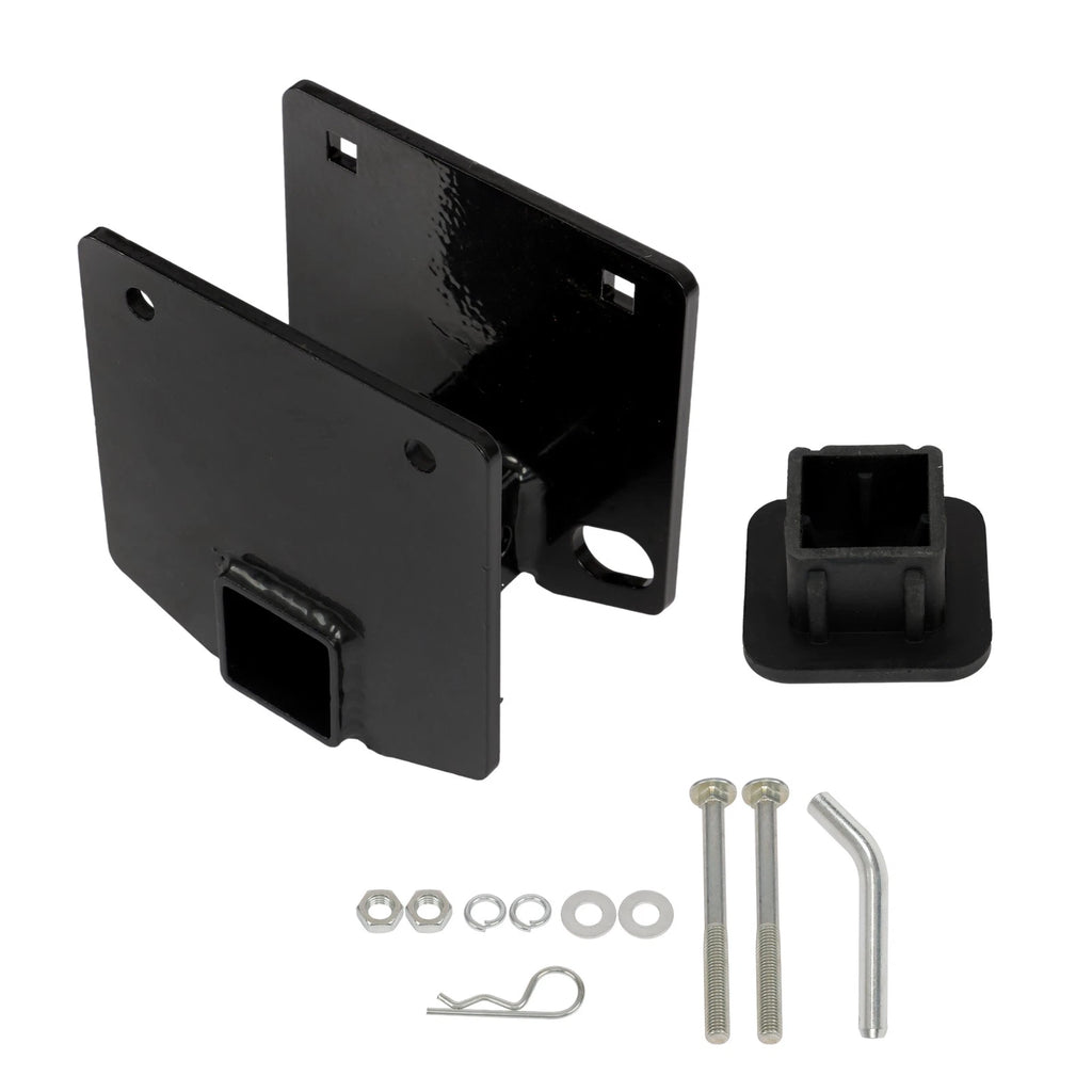 2 Inch Bumper Hitch Receiver Adapter for Various Models (3500 LBS Capacity)