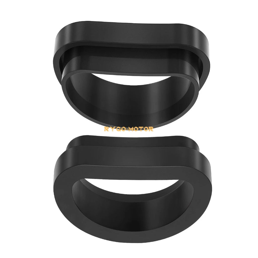 2 Rubber Air Filter Cleaner Joint Tubes for Honda CB360 (1974–1976)