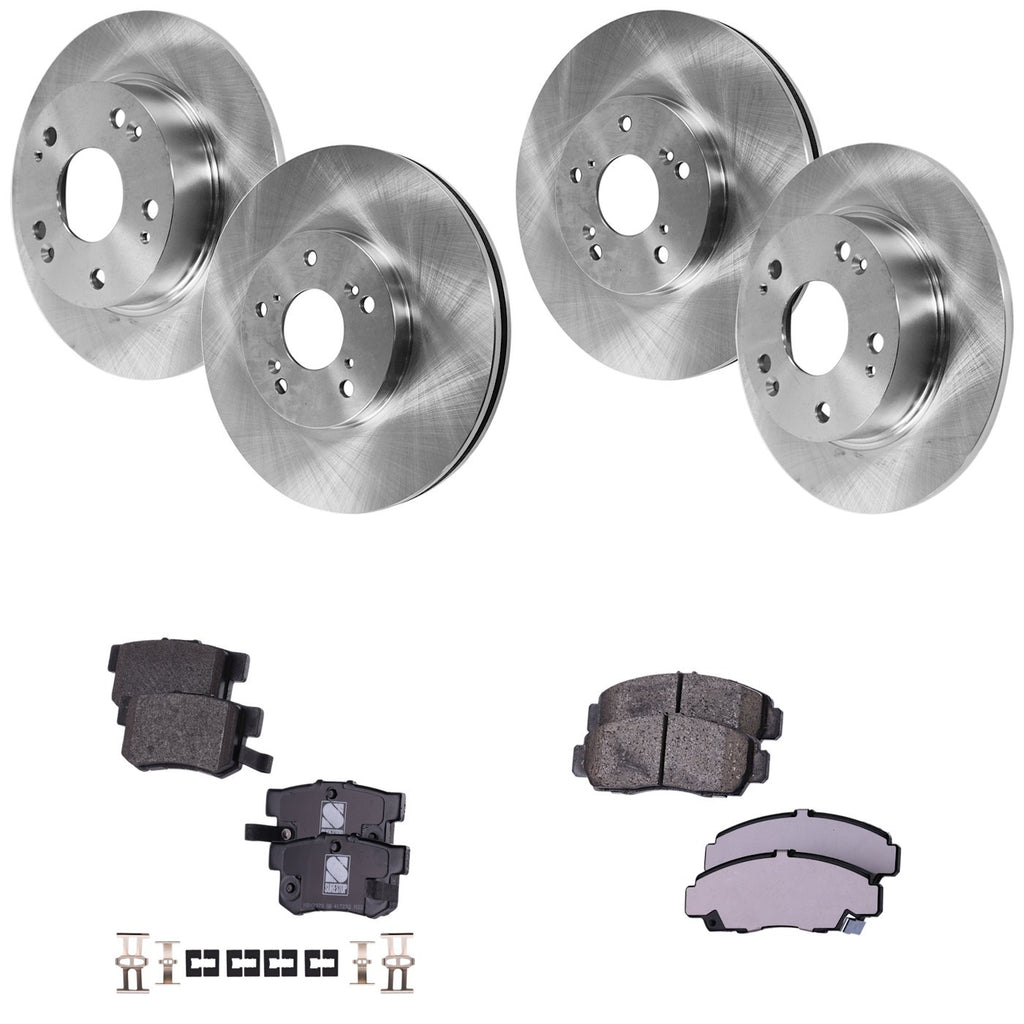 Brake Disc and Pad Kit for Honda Accord, Acura TSX (2003–2008)