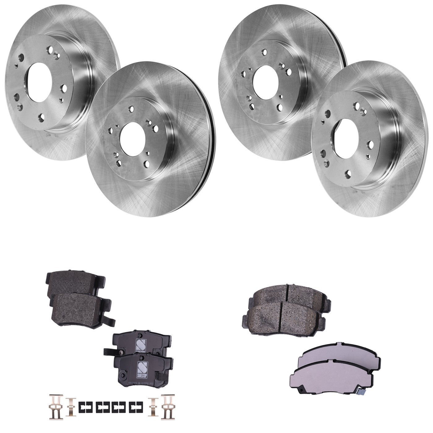 Brake Disc and Pad Kit for Honda Accord, Acura TSX (2003–2008)