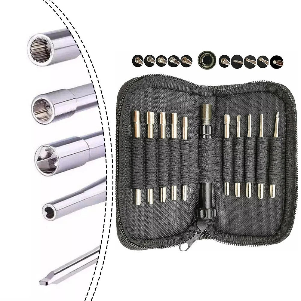 Precision Carburetor Tool Kit for Universal Use (10-Piece)