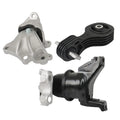 3X Engine Motor & Trans Mount Set for Honda Civic (2012–2013)