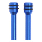 Set of 4 Blue Aluminum Door Lock Knob Pins for Car Truck
