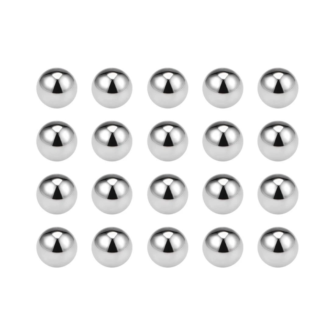 Set of 100 Precision 3mm Chrome Steel Balls for Bearing Keychain
