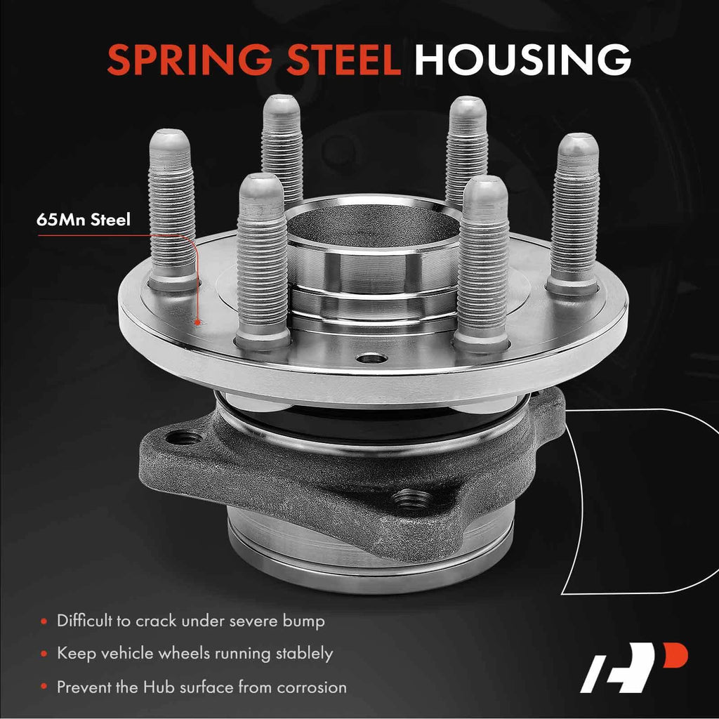 2X Front Wheel Hub & Bearing Assembly for Chevy Colorado (2015–2020)