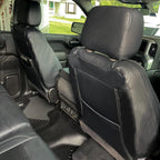 Full Kit Seat Covers for Chevy Silverado LT (2019–2021) Black Factory Style