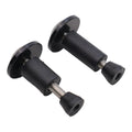 Set of 2 Rubber Bar End Hand Grips for Motorbike (22mm Diameter)
