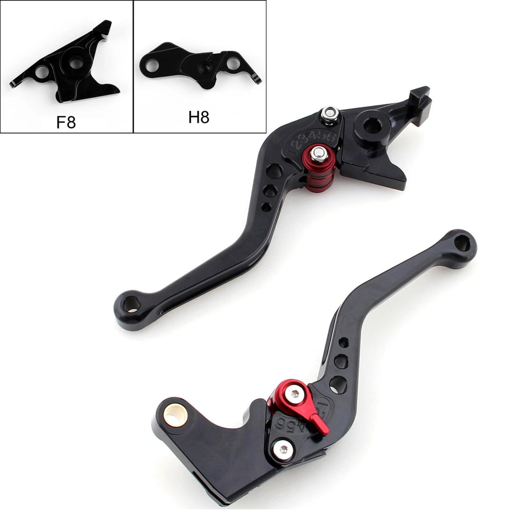 Short Brake Clutch Levers for Hyosung GT250R GT650R (2006–2010) Black