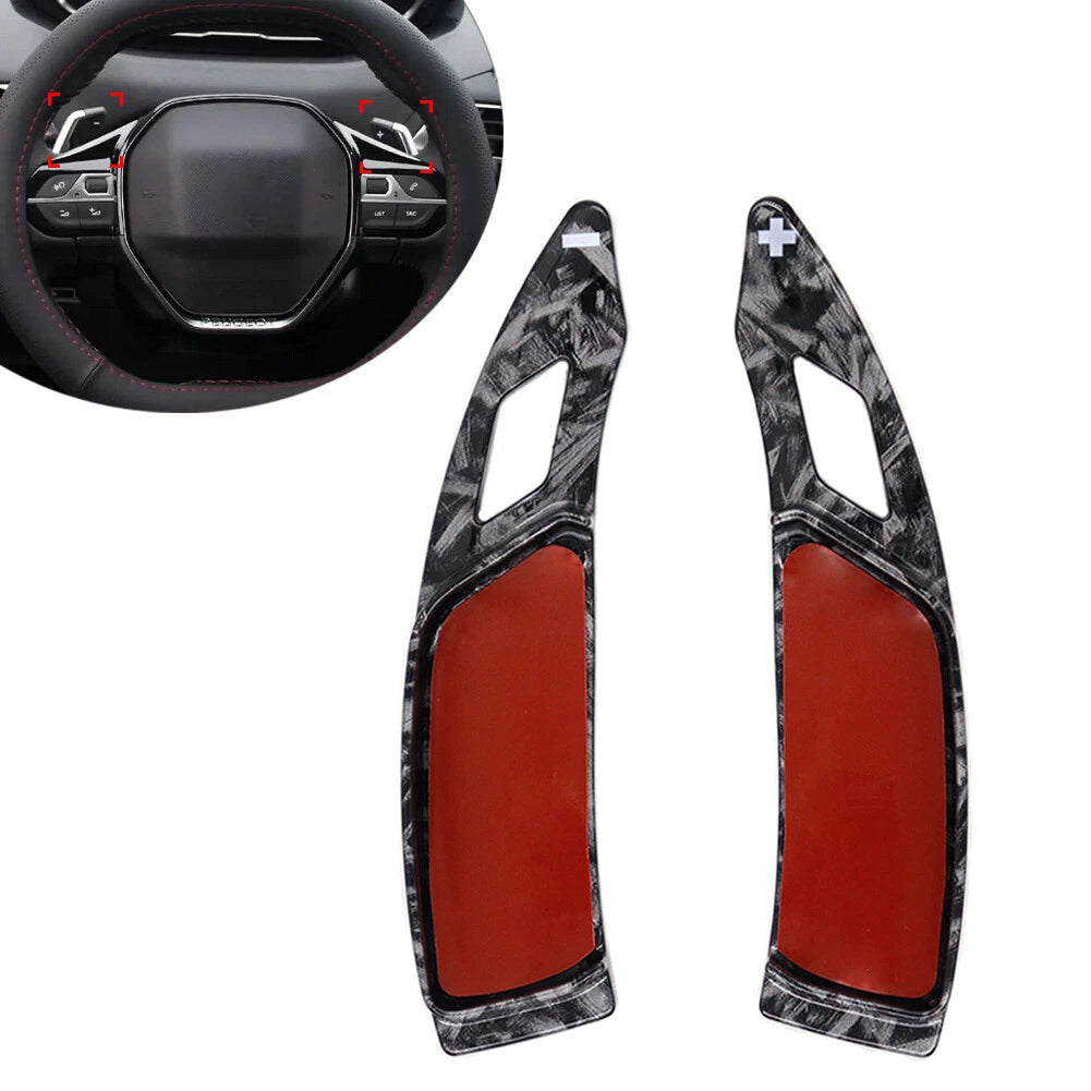 Steering Wheel Shift Paddle Extensions for Peugeot 508 3008 5008 (2008–2023)