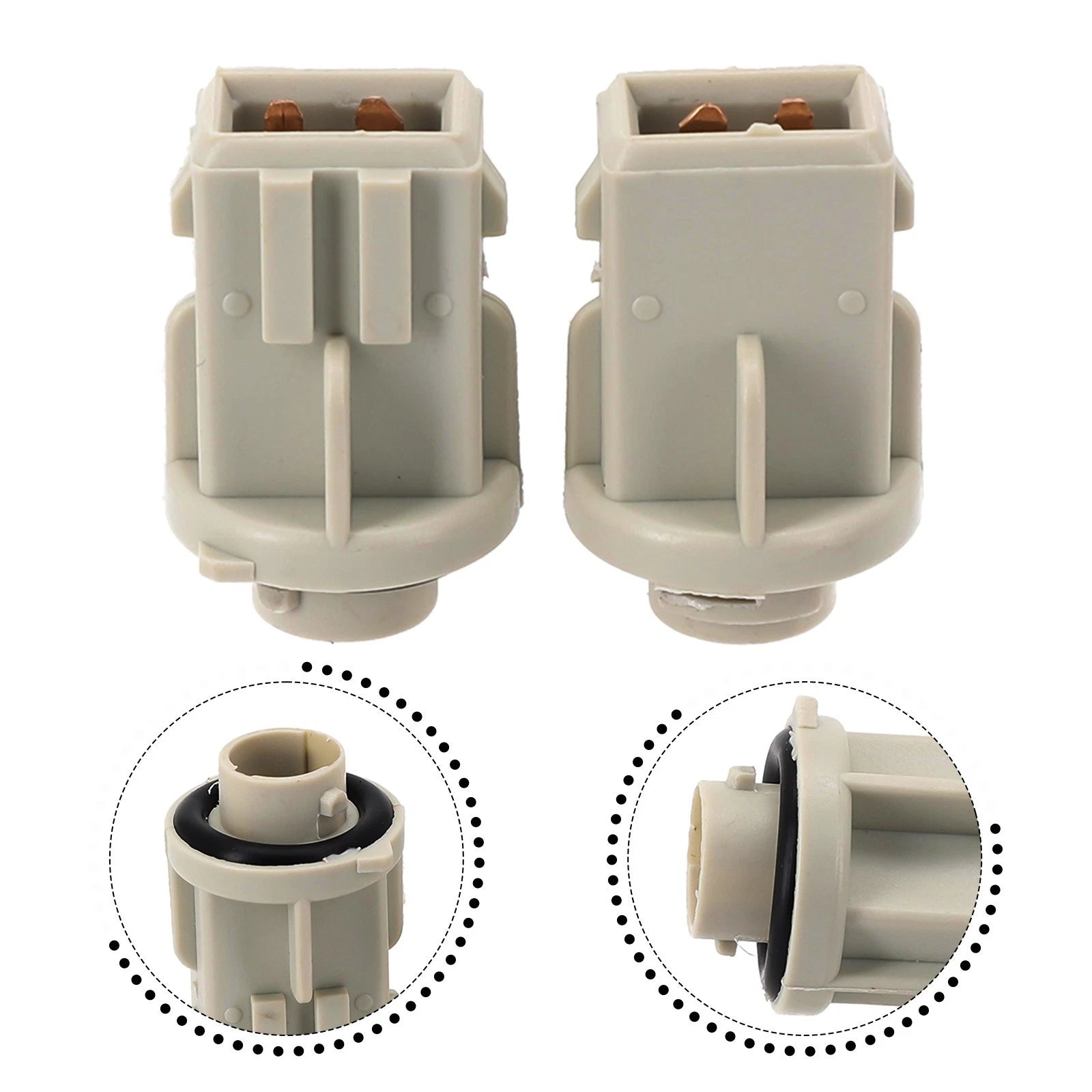 Set of 2 T4 Series Replacement Side Light Bulb Holders for (1990–2003)