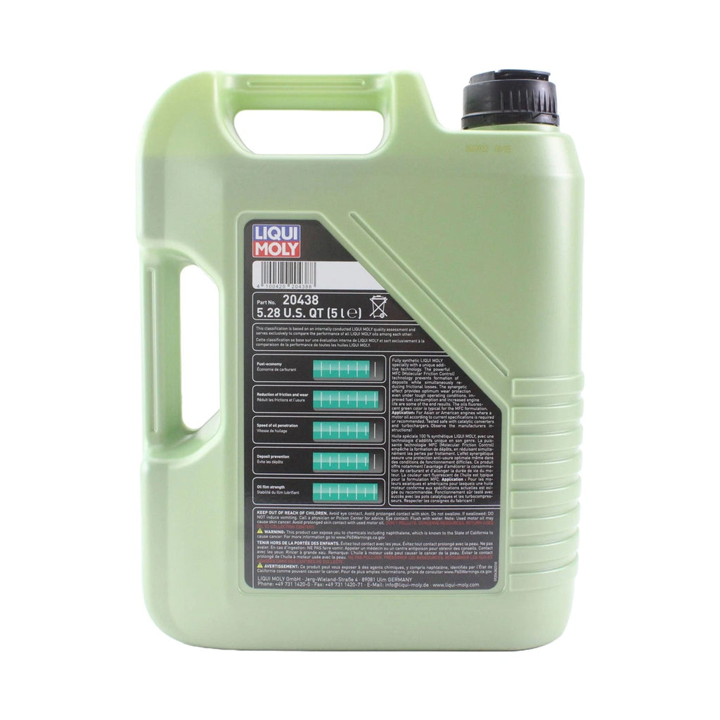 Set of 3 Liqui Moly Molygen 0W-20 Engine Motor Oil (15L)