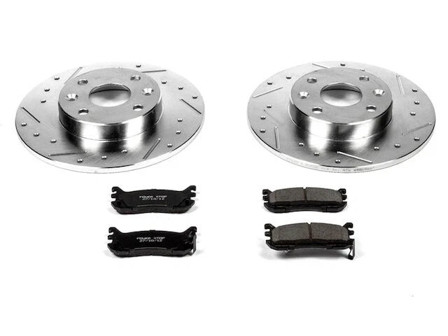 Rear Brake Pad and Rotor Kit for Mazda Protege (1995–1998) KZ541HR