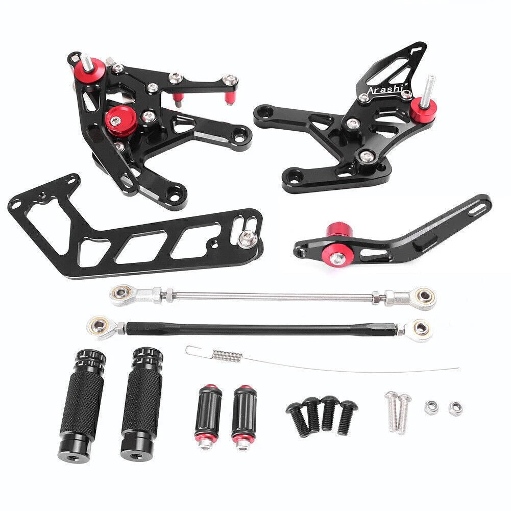 Foot Pegs for Yamaha MT-10, FZ-10 (2016–2017) Black