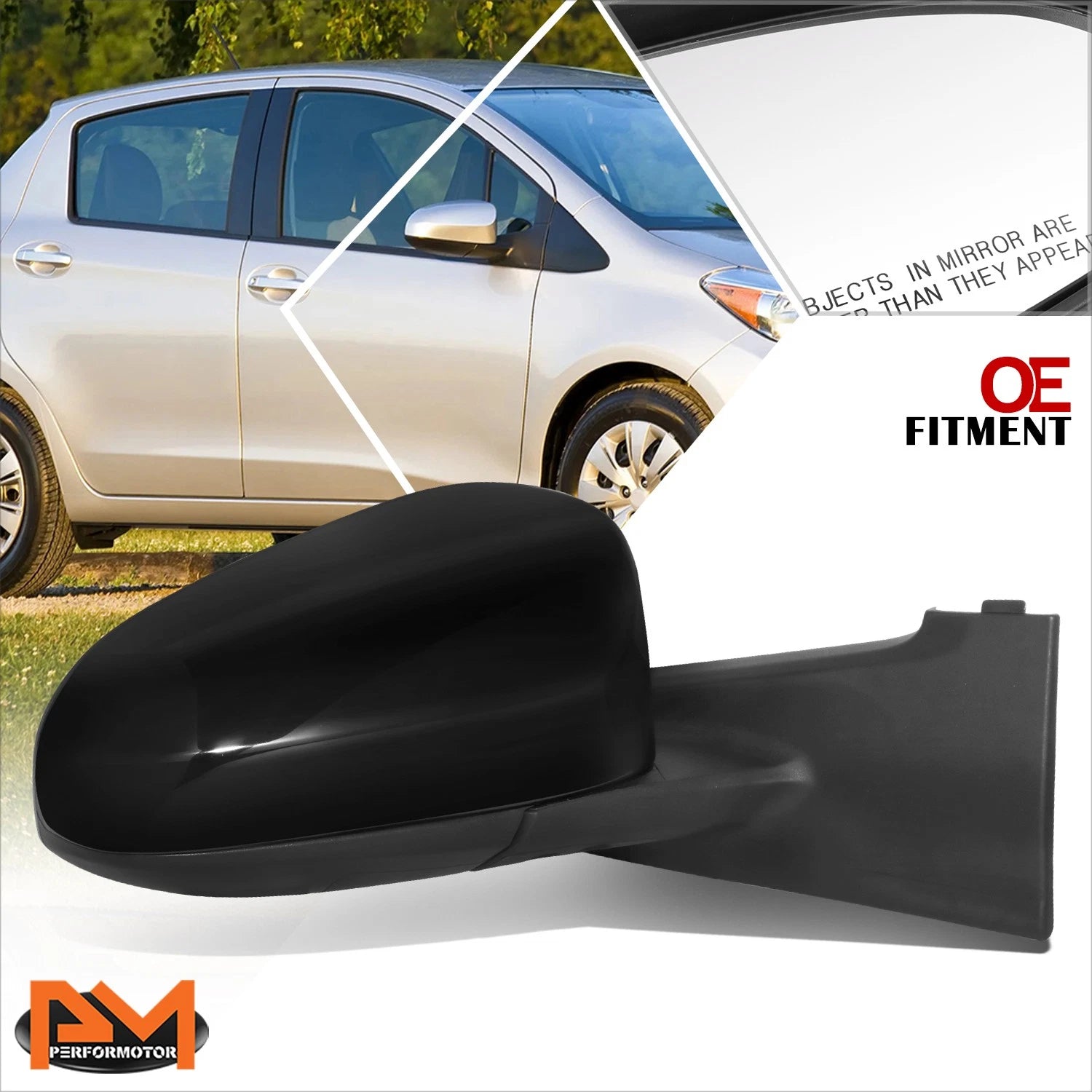 Power Adjust Side Rear View Mirror Right RH for Toyota Yaris (2014)