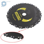 9" 20 Tooth Brush Cutter Blade for Gas Trimmer Chain Saw