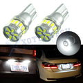 6000K White T10 168 194 2825 LED License Plate Light Bulbs for Domp Lamps (—)