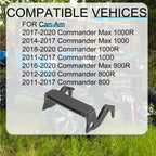 Rear tailgate cargo box handle for Can-Am Commander 800 1000 (2011-2017)