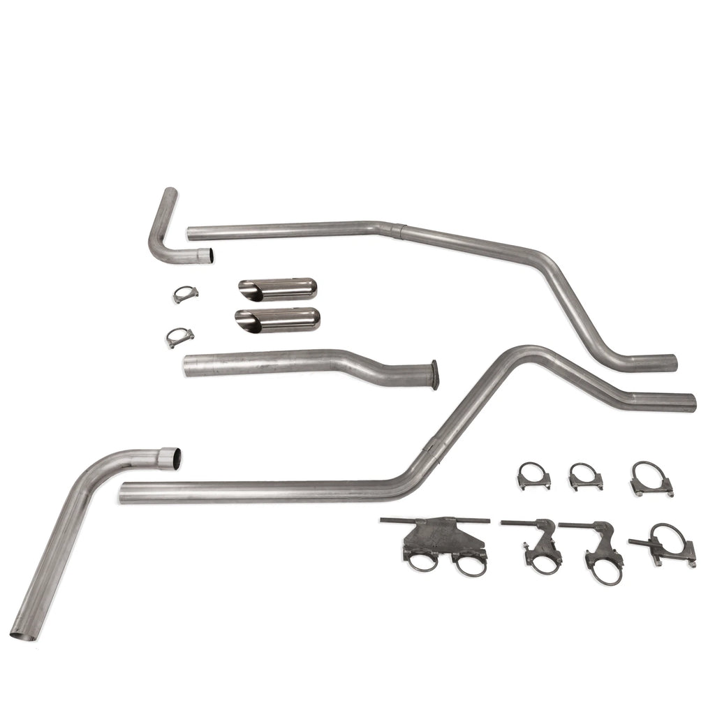 2.5" Dual Exhaust Kit for Dodge Ram 1500 (2019–2025) SC Tip Side Exit