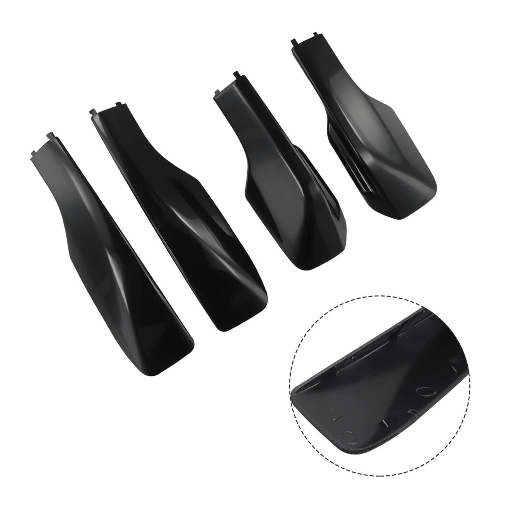 Black Roof Rack Cover Rail Replacement for Toyota RAV4 (2019–2023)