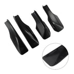 Black Roof Rack Cover Rail Replacement for Toyota RAV4 (2019–2023)