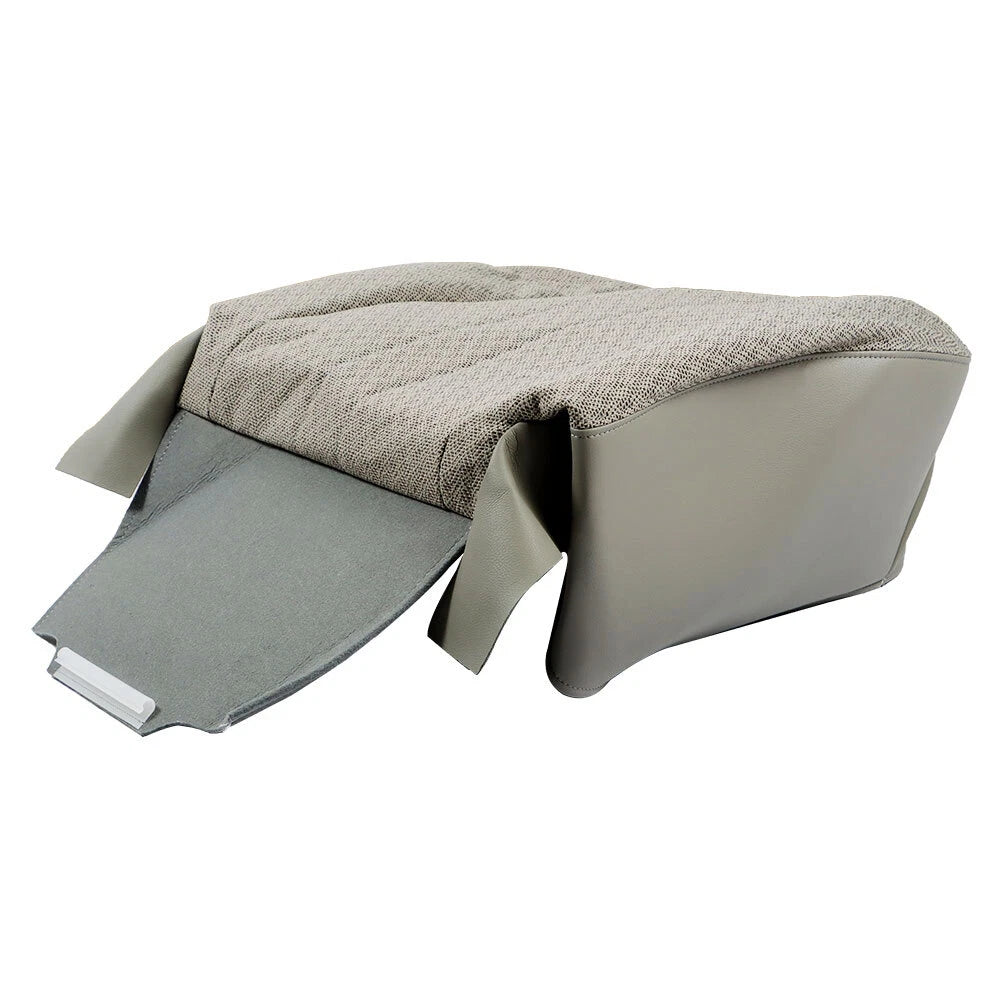 Gray Cloth Driver Bottom Seat Cover for Chevy Express 1500 2500 3500 (2003–2014)