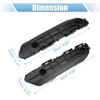 Set of 2 Front Side Bumper Cover Brackets No. 521460E030/5214648020 for Toyota
