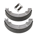 Pair Rear Brake Shoes with Springs for Honda ATC90 ATC110 ATC185 ATC200 ATC250R (1970–1986)