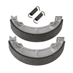Pair Rear Brake Shoes with Springs for Honda ATC90 ATC110 ATC185 ATC200 ATC250R (1970–1986)