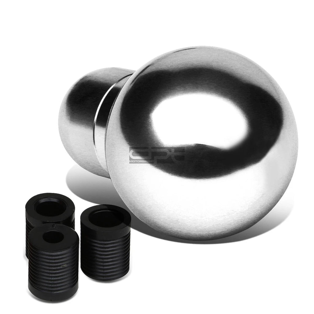 Chrome Billet Aluminum Short Shift Knob for M8/M10/M12 MT Manual Transmission