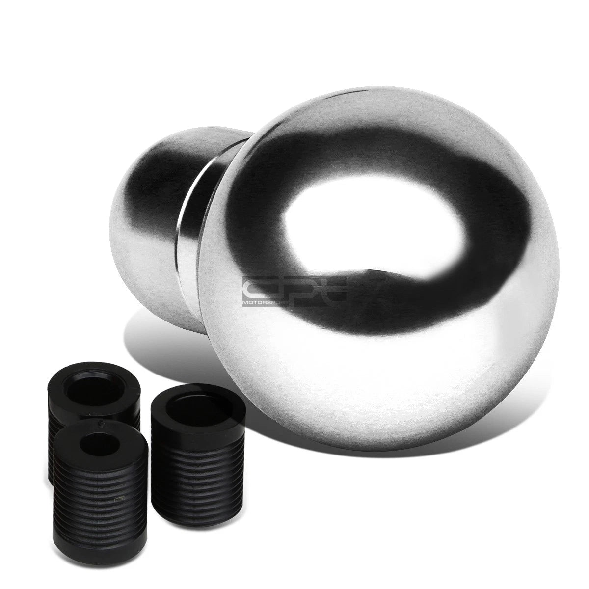 Chrome Billet Aluminum Short Shift Knob for M8/M10/M12 MT Manual Transmission
