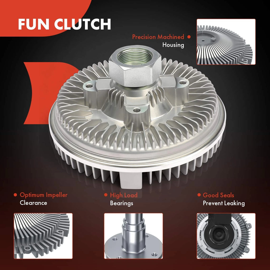 Engine Cooling Fan Clutch for Chevrolet Silverado 3500 GMC (1999–2007)