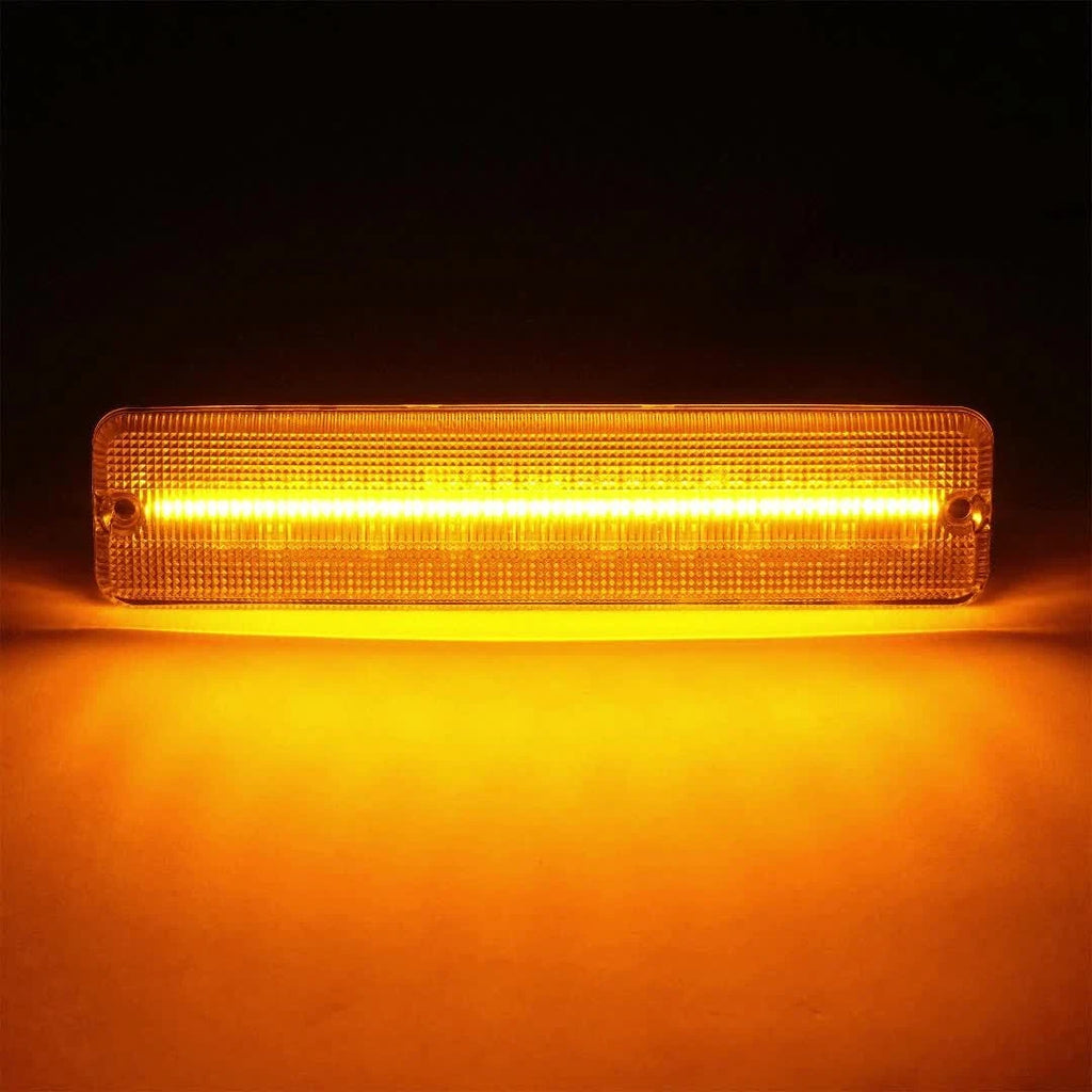 LED Clear Amber Side Marker Lights for Jeep Wrangler YJ (1987–1995) CH2550105