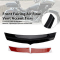 Front Fairing Air Flow Vent Accent Trim for Road Glide FLTRX (2015–2023) Black