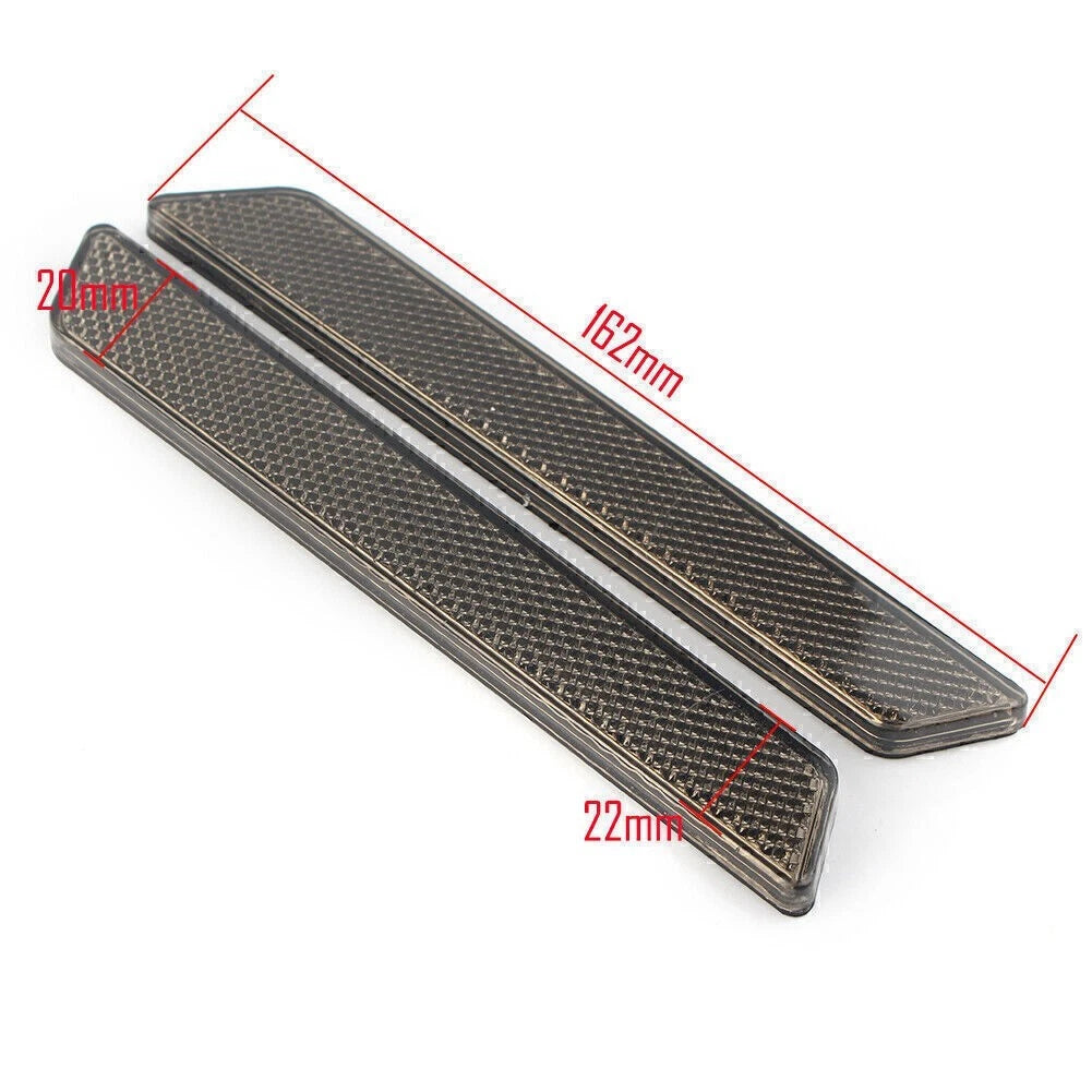 Saddlebag Latch Cover Reflectors for Harley Touring FLHT FLHR FLTR FLHX (2014–2023)