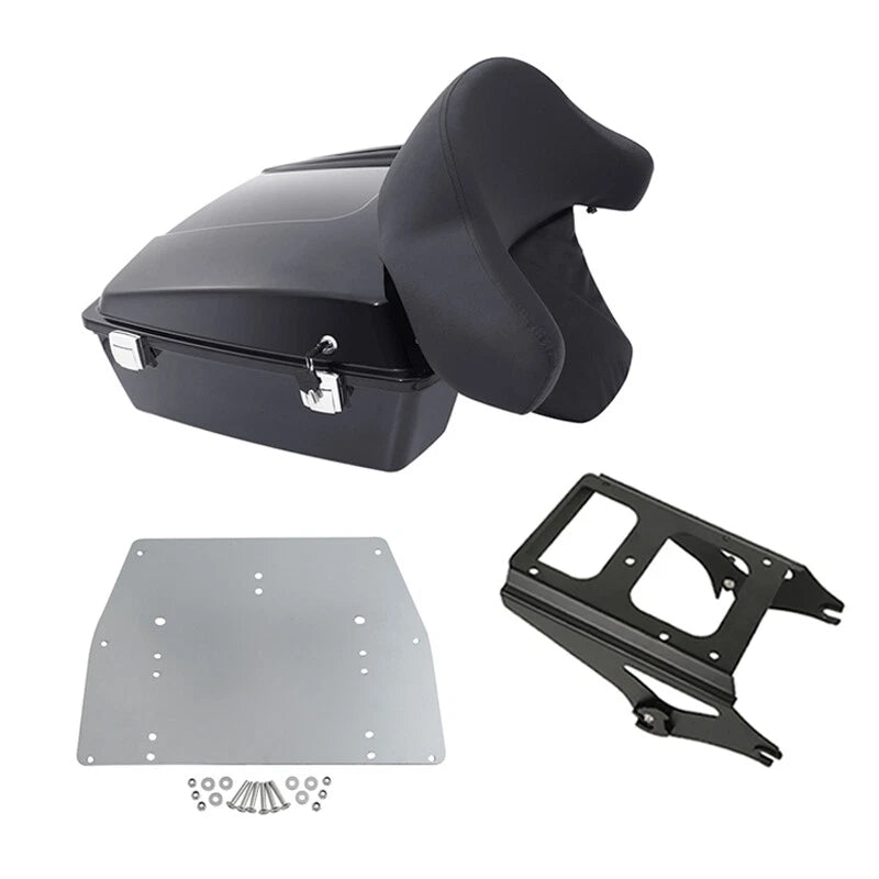 Trunk Backrest Mount Base Rack Plate for Harley Electra Glide (2009–2013)