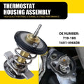 Engine Thermostat Housing Assembly for Cadillac SRX XTS 3.6L (2010–2019)