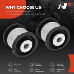 2X Front Lower Inner Control Arm Bushing for Jeep WK WK2 (2006-2015)